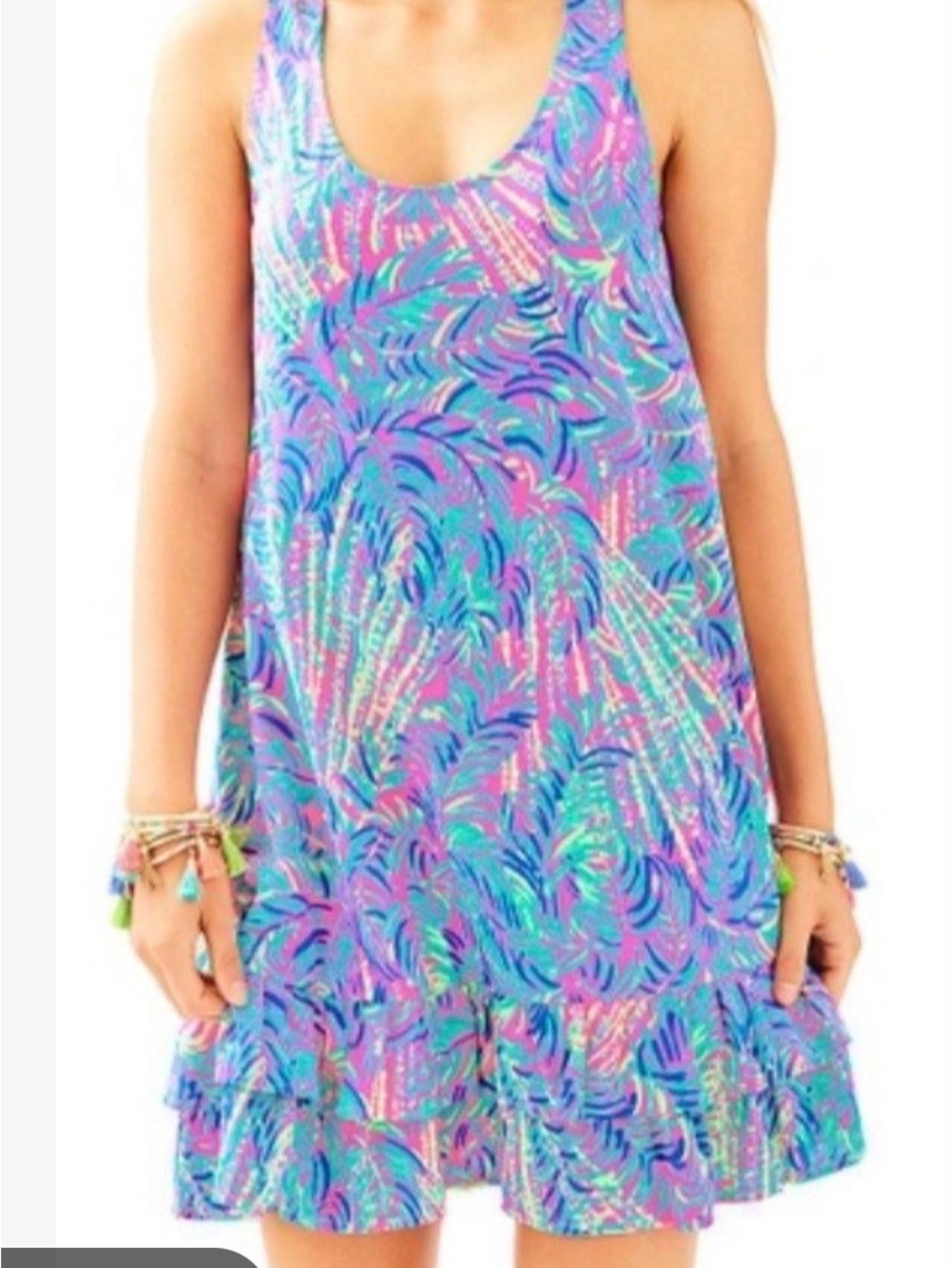 Lilly Pulitzer Evangelina pima cotton dress size XL